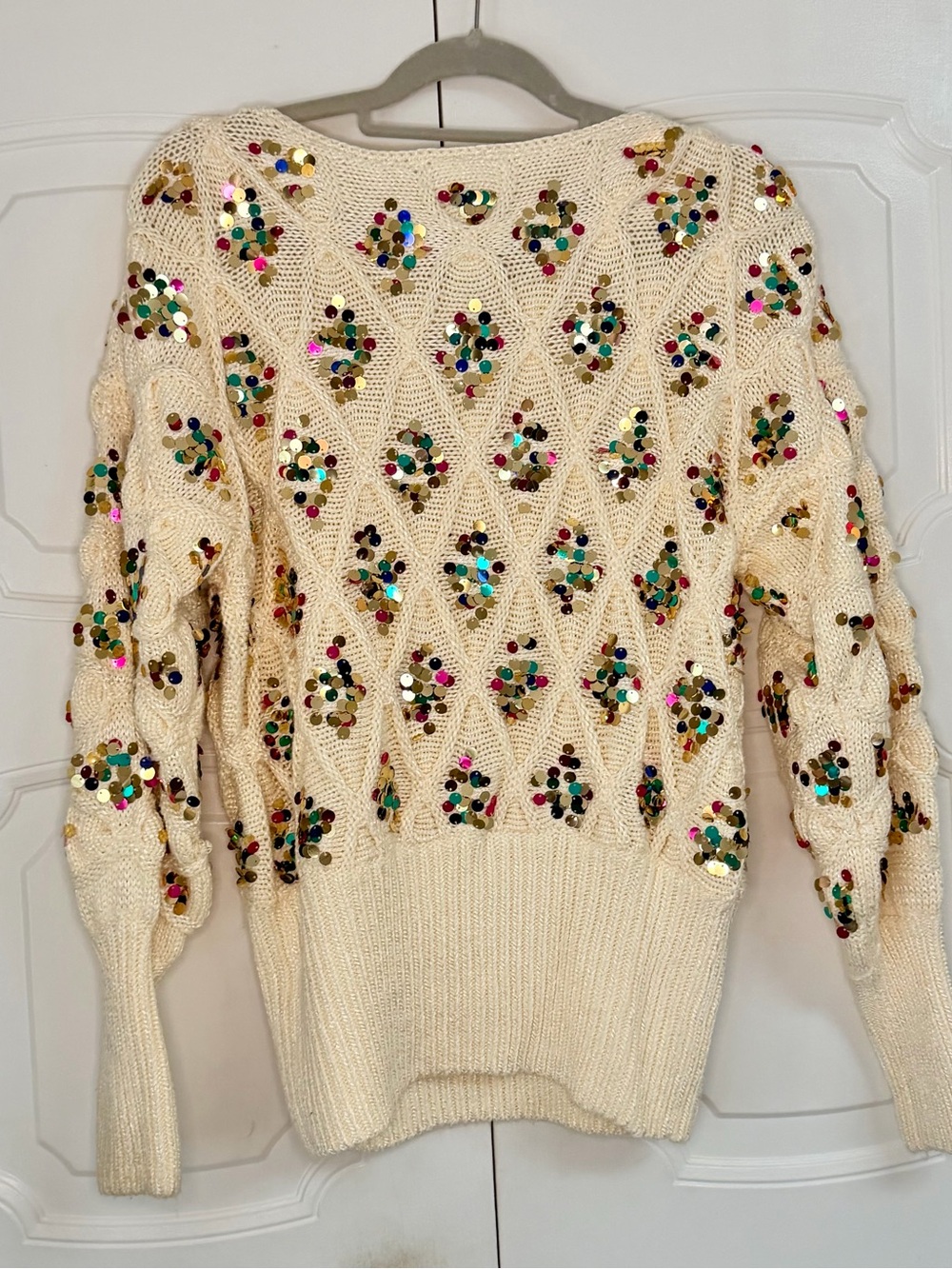 Anthropologie Lara Sequined Sweater - Picture 2 of 7